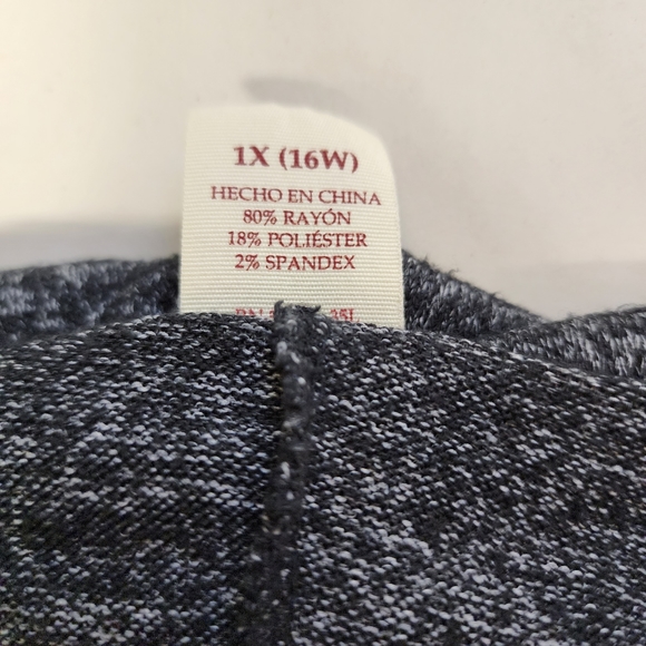 Faded Glory Tee Plus 1X - Picture 4 of 7